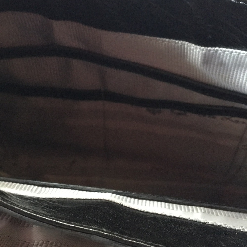 [ Kate Landry Black Leather Western Shoulder Bag ] - Picture 6 of 6